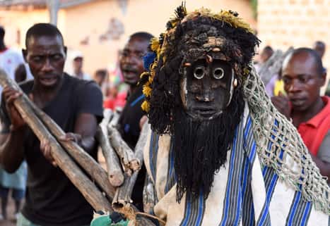New Beyond trips Masked warriors Ivory Coast