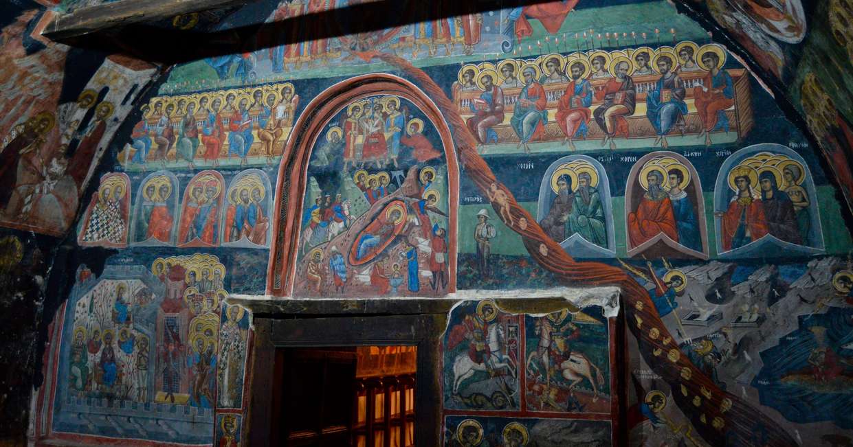 Arbanassi Church murals