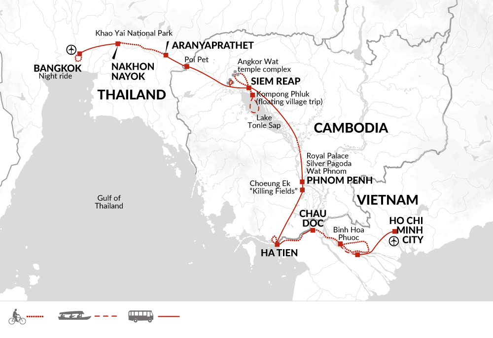 tourhub | Explore! | Bangkok to Saigon by Bike | CTV